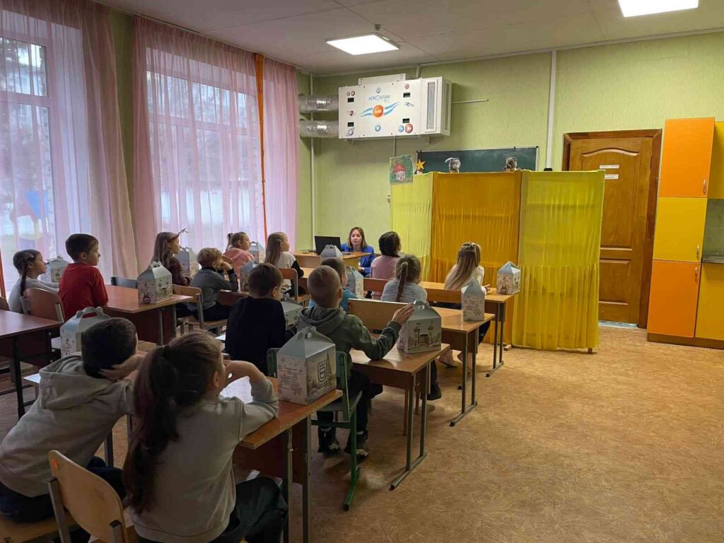 укриття ліцей 11 Кременчук освітній процес