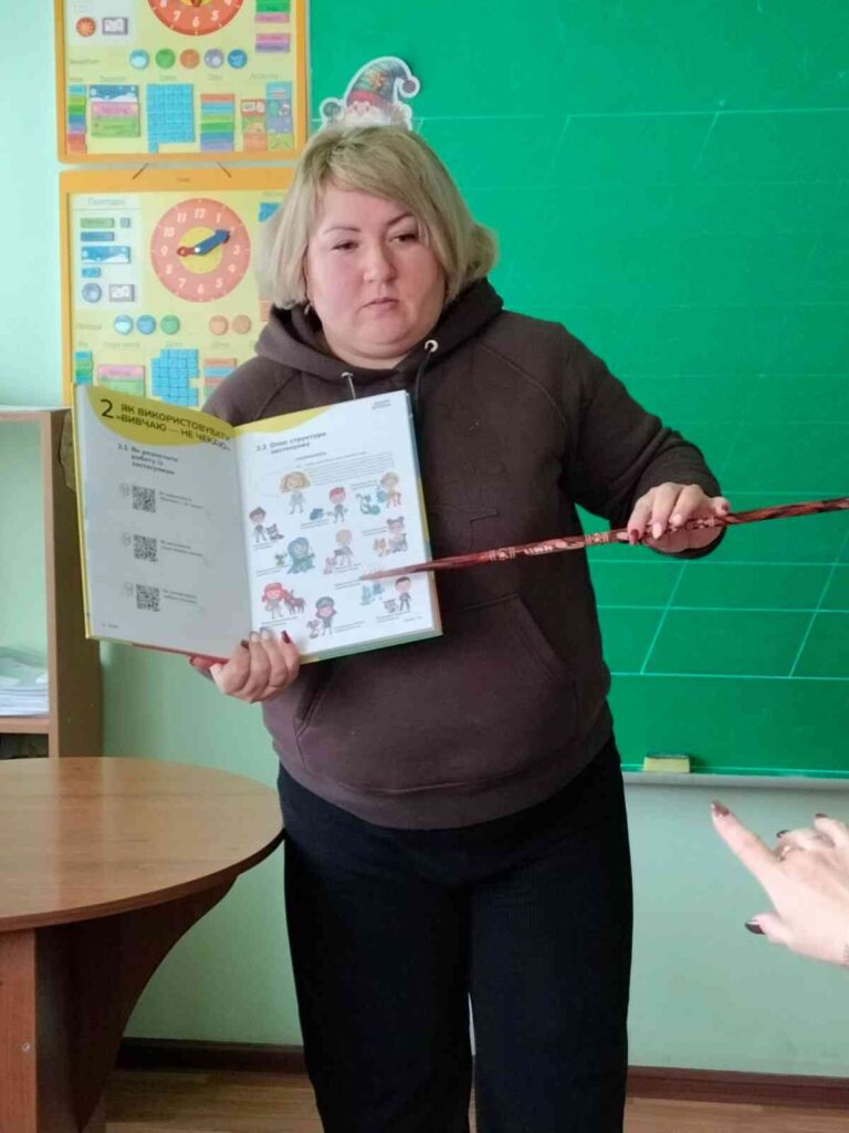 Презентація структури посібника Вивчаю – не чекаю в ліцеї № 11.