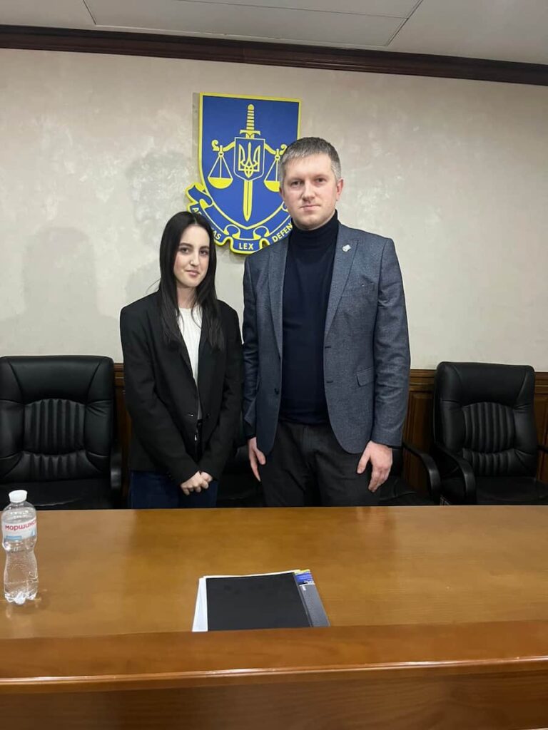 Захист прав дитини в Кременчуці: Кіра Сипченко та Олег Балаєв.