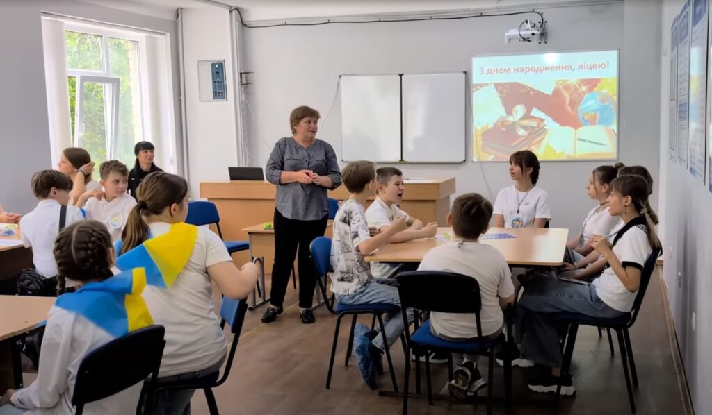 Навчальний процес та зіркові вчителі ліцею — зарахування до 1 класу 2026.