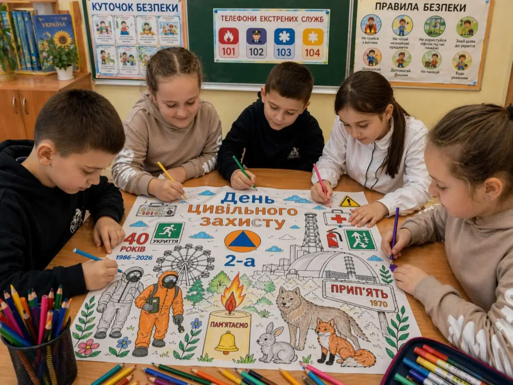 Творчість та пам'ять: цивільний захист у ліцеї