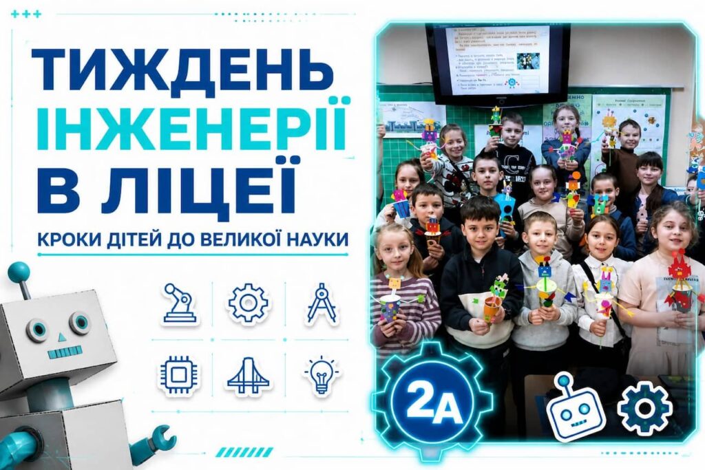 Інженерний тиждень в Кременчуцькому ліцеї № 11