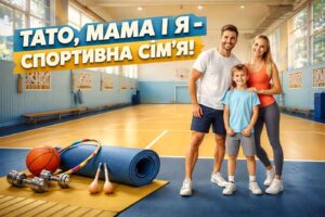 Тато мама я спортивна сім'я - спортивне свято Кременчуцького ліцею № 11