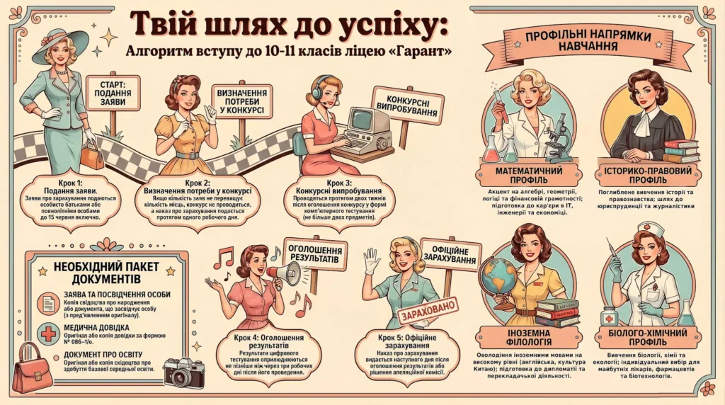 Порядок вступу до Кременчуцького ліцею № 11