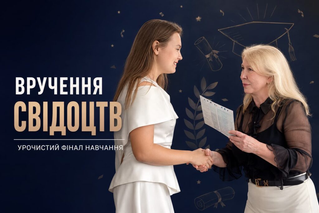 Випускники Кременчуцького ліцею 11 на вручені свідоцтв