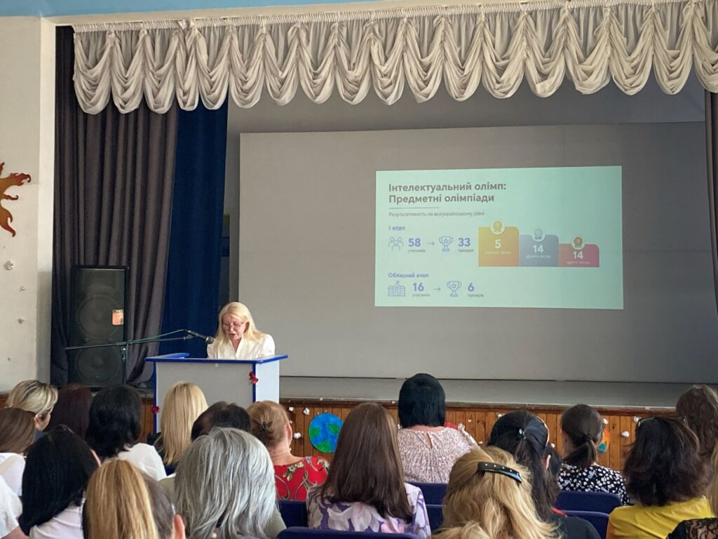 Статистика предметних олімпіад та річний звіт директора Кременчуцького ліцею № 11