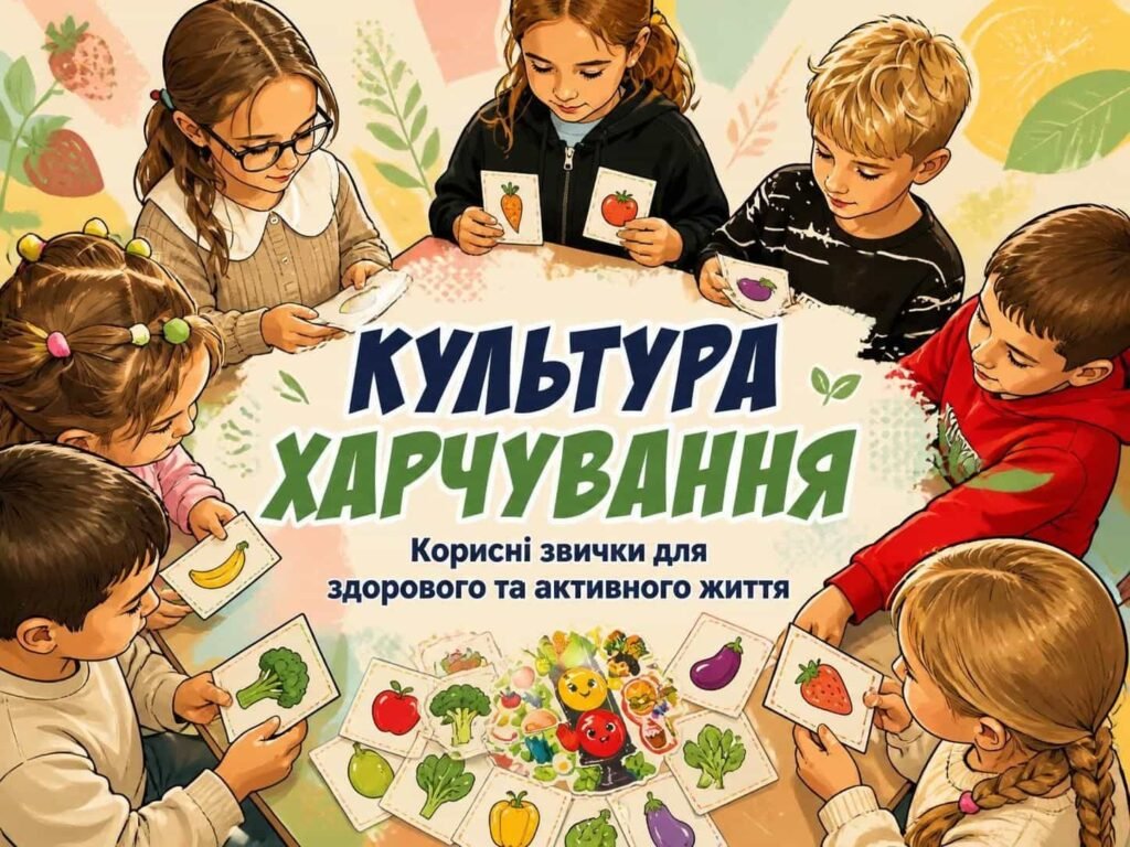 Здорове харчування у школі — культура харчування у Кременчуцькому ліцеї № 11